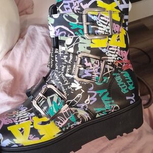 Combat Grafettii Boots